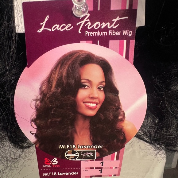 Lace Front Black Wig - Picture 2 of 3